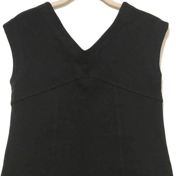 Black Pointe Mini Dress, Cocktail Dress - Picture 4 of 5